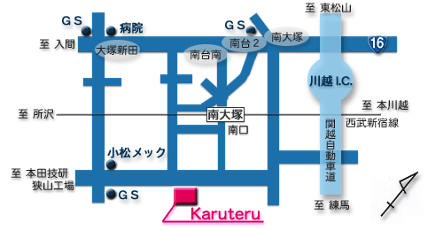 カルテル　地図・アクセス map